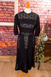 30er Jahre Wollkleid schwarz Spitze 30er 40er Boho Frau Gothic real-rockabilly Rockabilly S 36-38 schwarz Special vintageberlin.de
