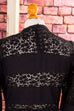 30er Jahre Wollkleid schwarz Spitze 30er 40er Boho Frau Gothic real-rockabilly Rockabilly S 36-38 schwarz Special vintageberlin.de