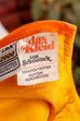 60s Disco Kleid orange Streifen
