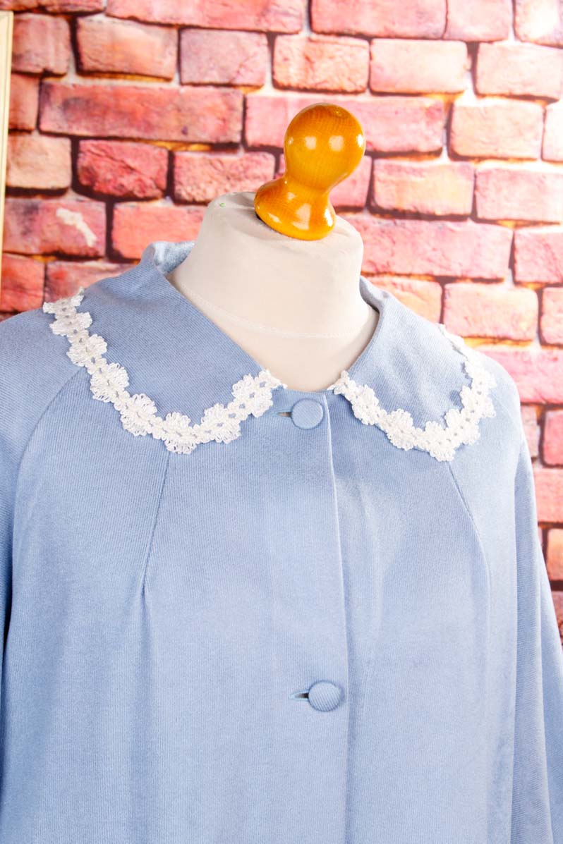 Vintage Morgenrock hellblau