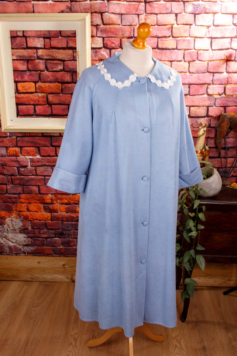 Vintage Morgenrock hellblau