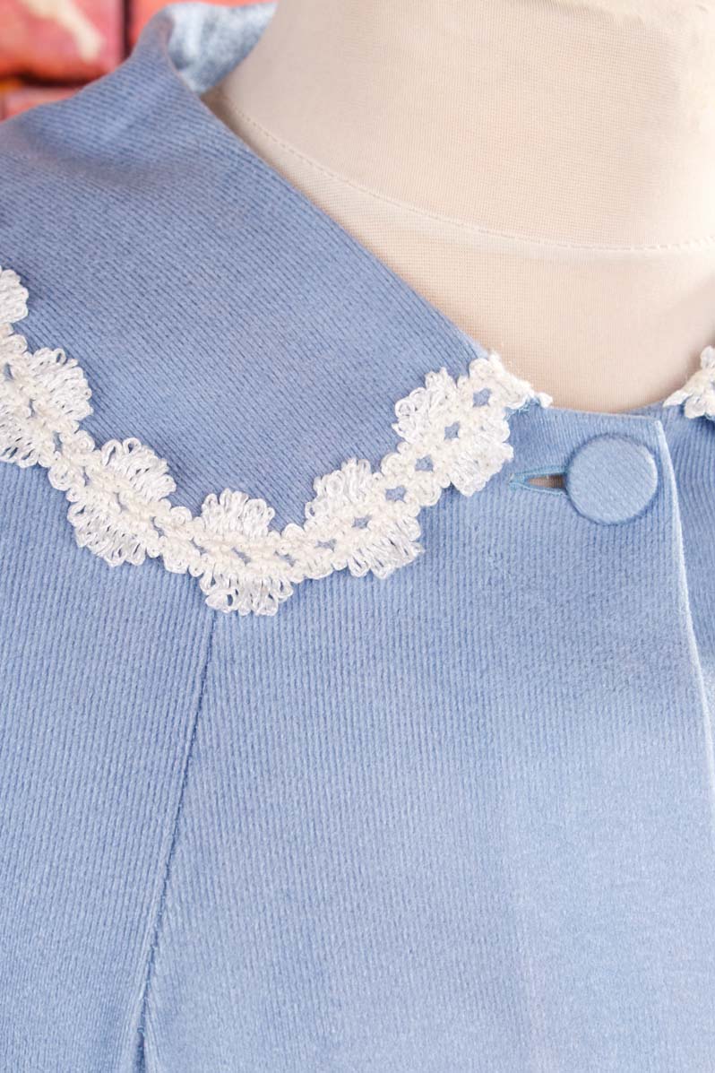 Vintage Morgenrock hellblau