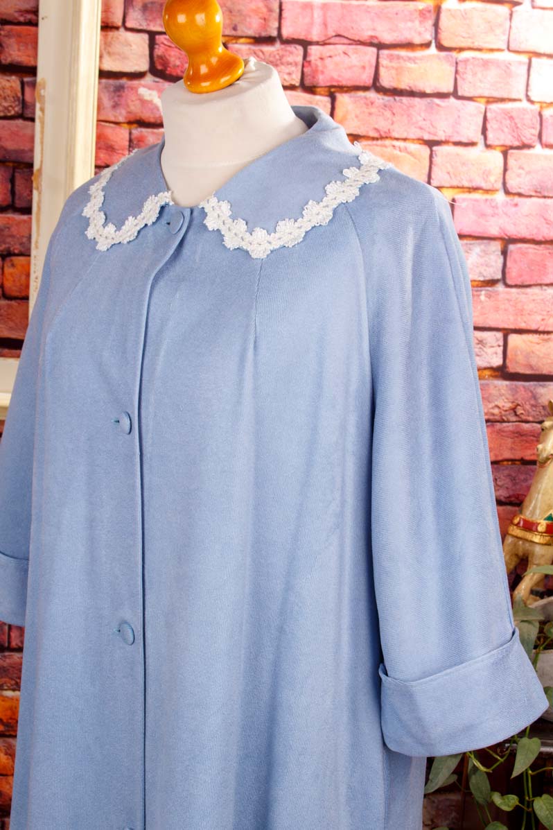 Vintage Morgenrock hellblau