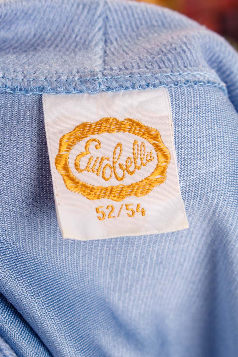 Vintage Morgenrock hellblau