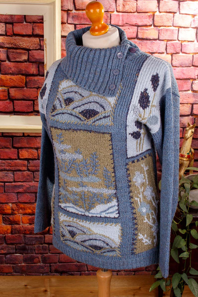 Vintage Strickpulli ausgefallen