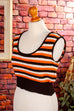 70s Crop Top Strick