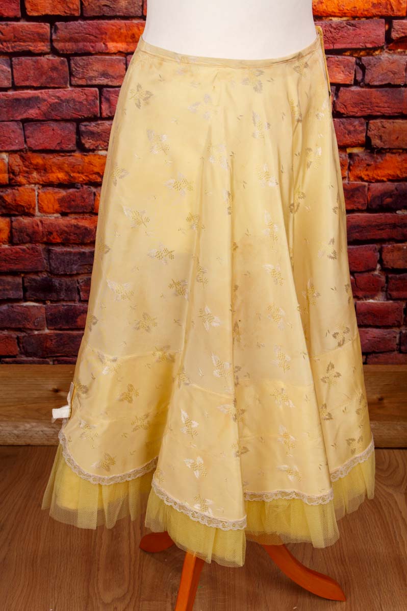 Vintage Petticoat gelb Tüll
