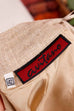 Bleistiftrock beige Leinen
