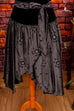 festliches Cocktailkleid schwarz silber