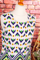60s Kittelkleid Baumwolle