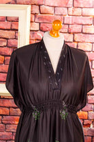 70er Boho Kaftan Hauskleid
