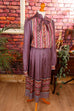 Boho Seide Schluppenkleid