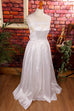Vintage Brautkleid weiß elegant