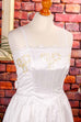 Vintage Brautkleid weiß elegant
