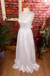 Vintage Brautkleid weiß elegant
