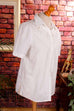 Boho Bluse weiß Baumwolle Spitze