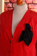 80s Seidenblazer Bluse pink