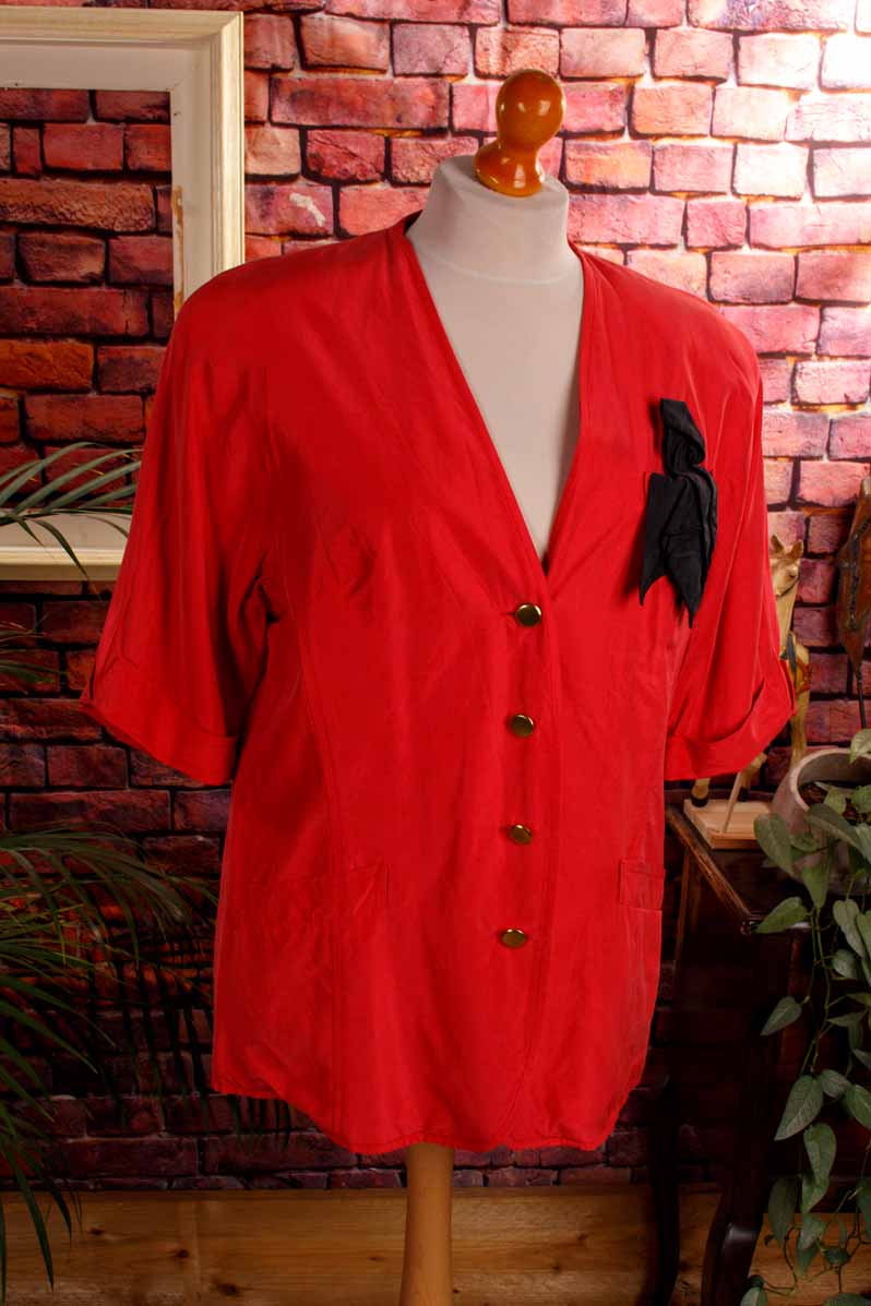 Blazer Mit Schulterpolster 80er Damen