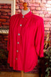 80s Bluse pink Viskose