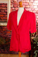 Vintage Seiden Blazer pink