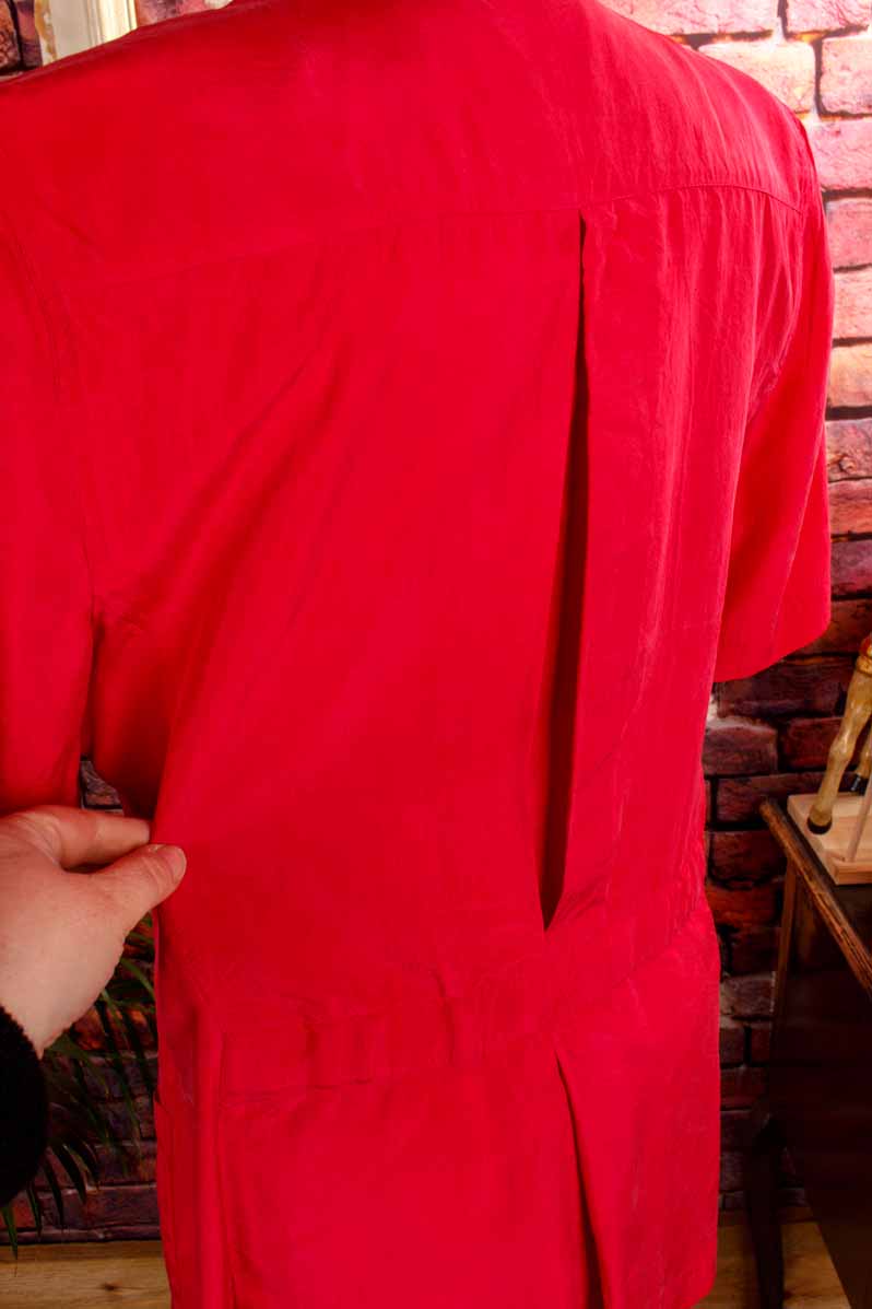 Vintage Seiden Blazer pink