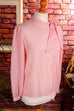 Schluppenbluse rosa Chiffon