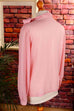 Schluppenbluse rosa Chiffon
