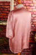 Boho Patchwork Top rosa Satin