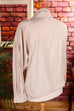 Viskose Bluse grau + Spitze
