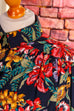 80s Bluse leuchtend bunt