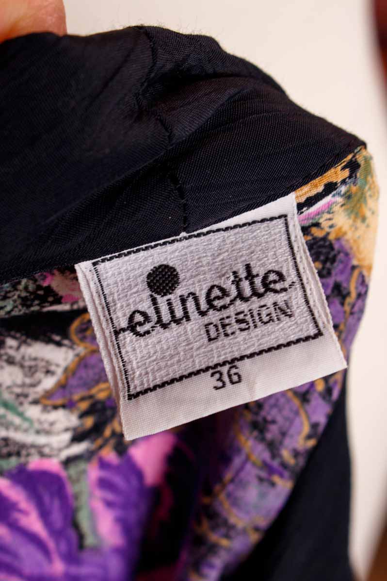 80er Bluse tailliert