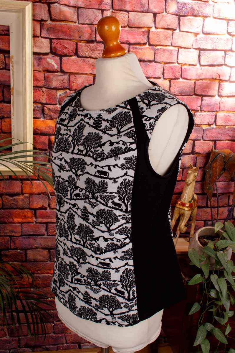 Stretchtop Evelin Brandt schwarz