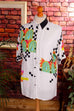 Vintage Oversize Statement Bluse