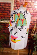 Vintage Oversize Statement Bluse