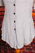 90er Bluse Schulterpolster