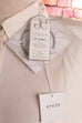 Luxus Seidenbluse creme weiß