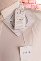Luxus Seidenbluse creme weiß