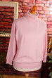 Cashmere Pulli rosa Rollkragen