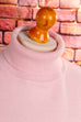 Cashmere Pulli rosa Rollkragen