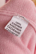 Cashmere Pulli rosa Rollkragen