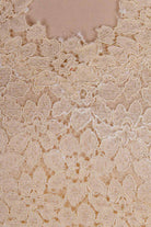 60s Spitzentop creme