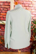 elegante Satinbluse grün
