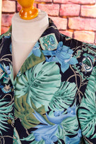 Hawaii Hemdbluse blau