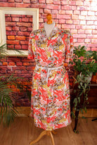 Sommerkleid bunt Blumenmuster