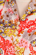 Sommerkleid bunt Blumenmuster