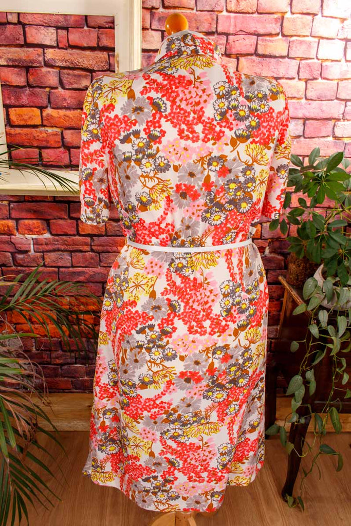 Sommerkleid bunt Blumenmuster