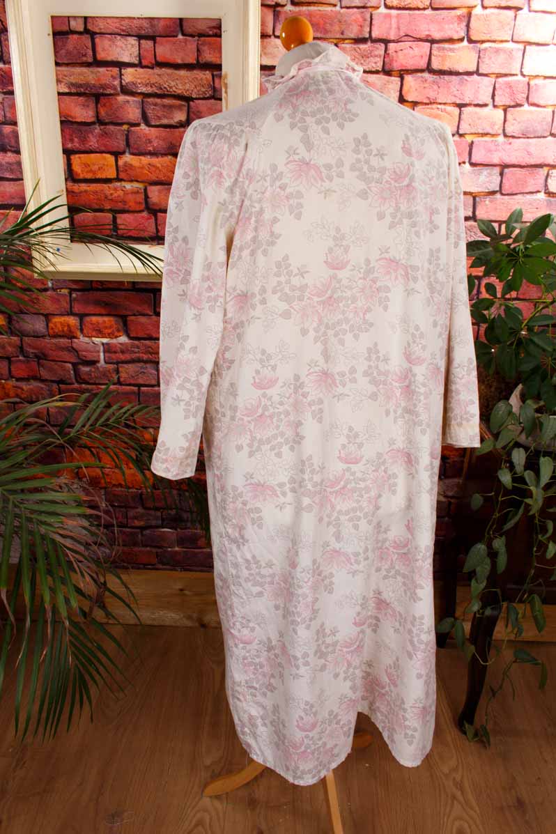 DDR Nachtkleid rosa Blümchen
