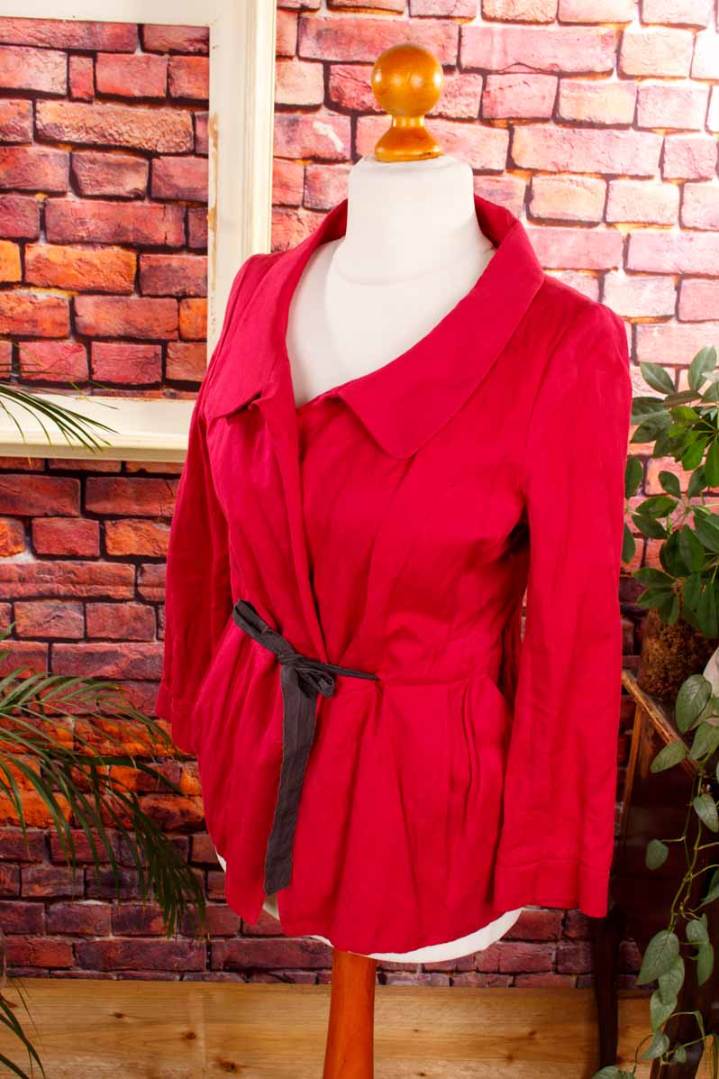 MARNI Wickeljacke rot