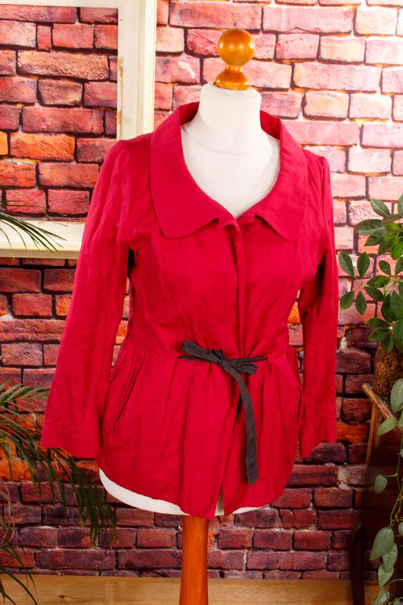 MARNI Wickeljacke rot