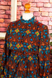 70s Boho Kostüm leuchtend bunt